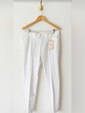 Celine Dockers White Pants Size 14